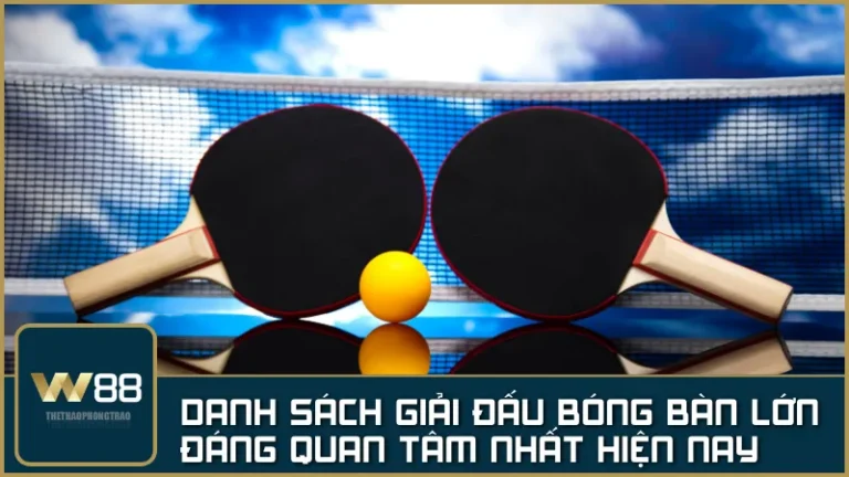 Top các giải đấu bóng bàn lớn trên thế giới và Việt Nam