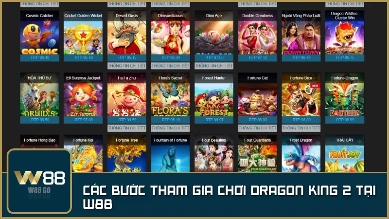 Đăng ký tài khoản, nạp tiền và bắt đầu hành trình săn jackpot cùng Thần Long tại W88.